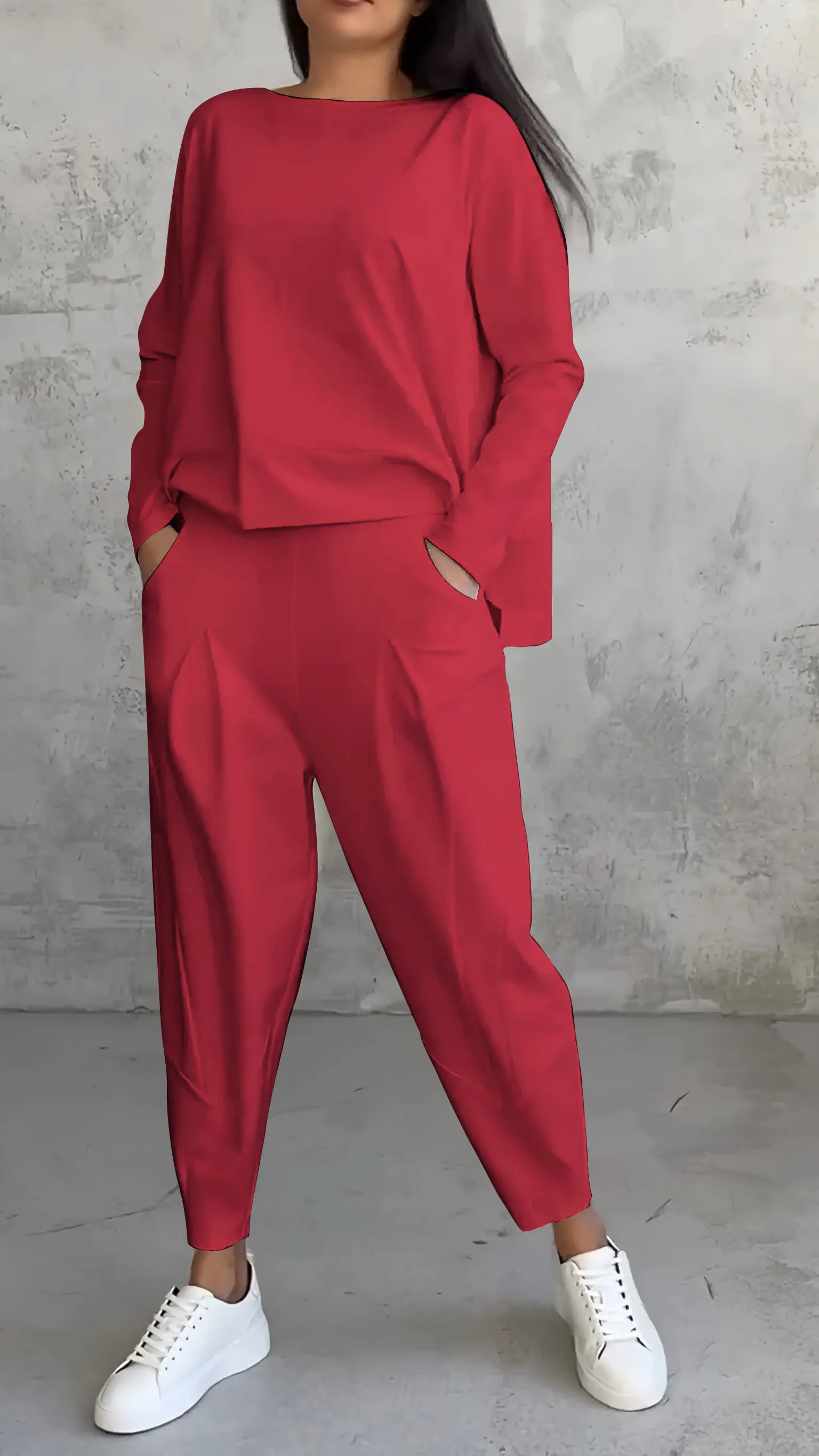 Relaxed Sleeveless Set