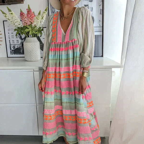 Resort V-Neck Dress