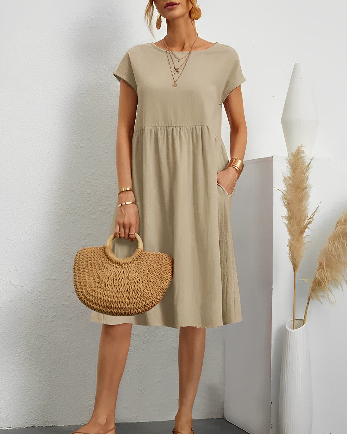 Fresh Shirt Dress