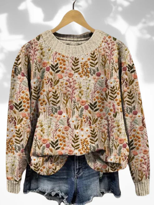 Casual Buttoned Sweater