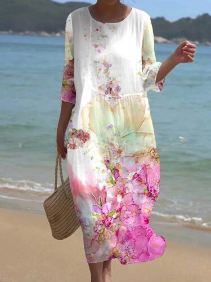 Easy Printed Dress