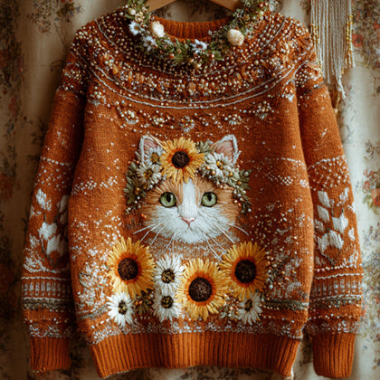 Casual V-Neck Sweater