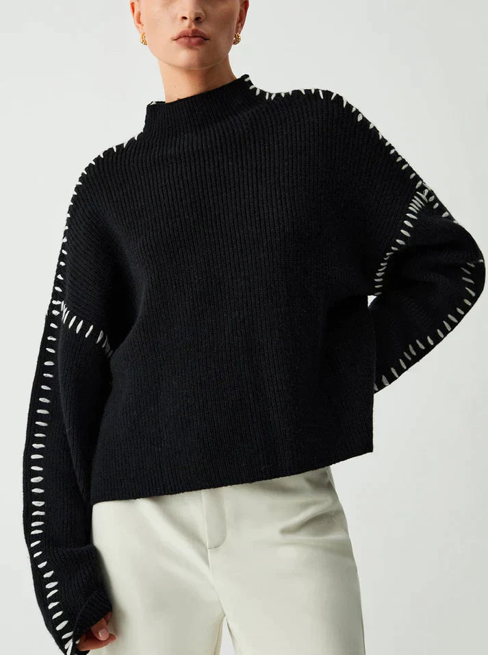 Easy Buttoned Sweater