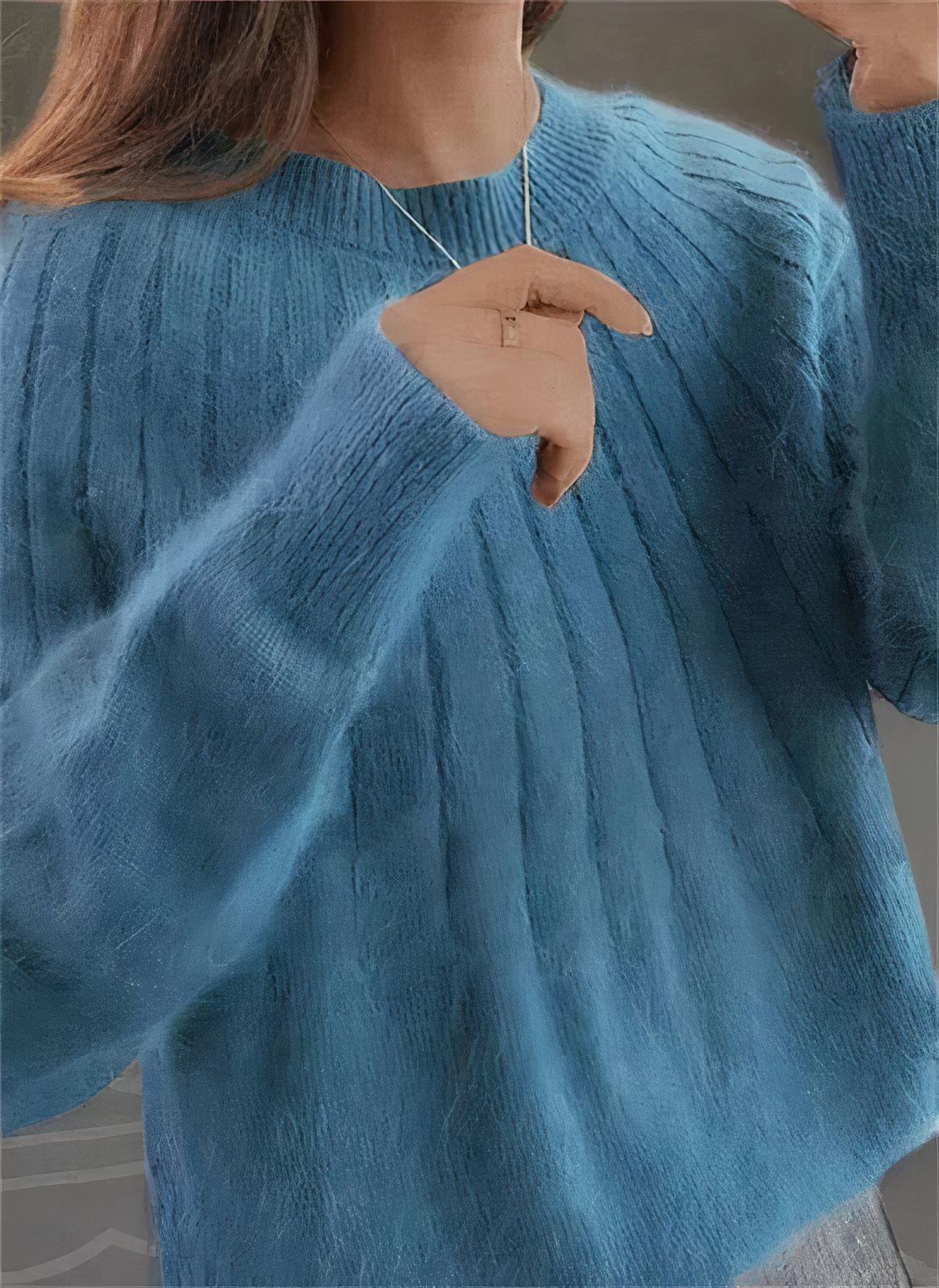 Weekend Buttoned Sweater