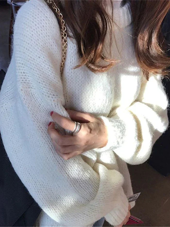 Casual Buttoned Sweater