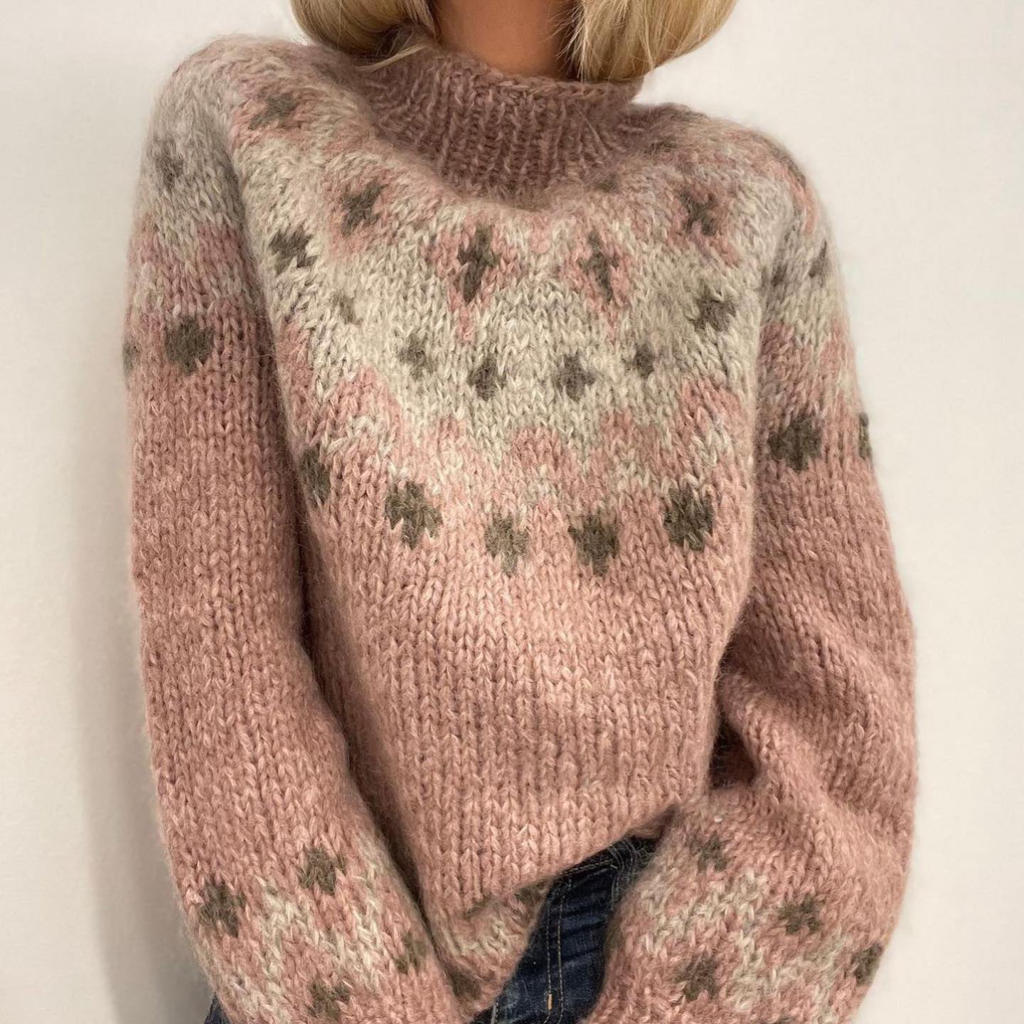 Casual Ribbed Sweater