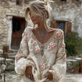 Casual Buttoned Sweater