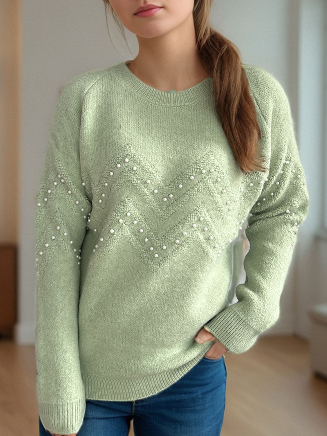 Weekend Textured Sweater