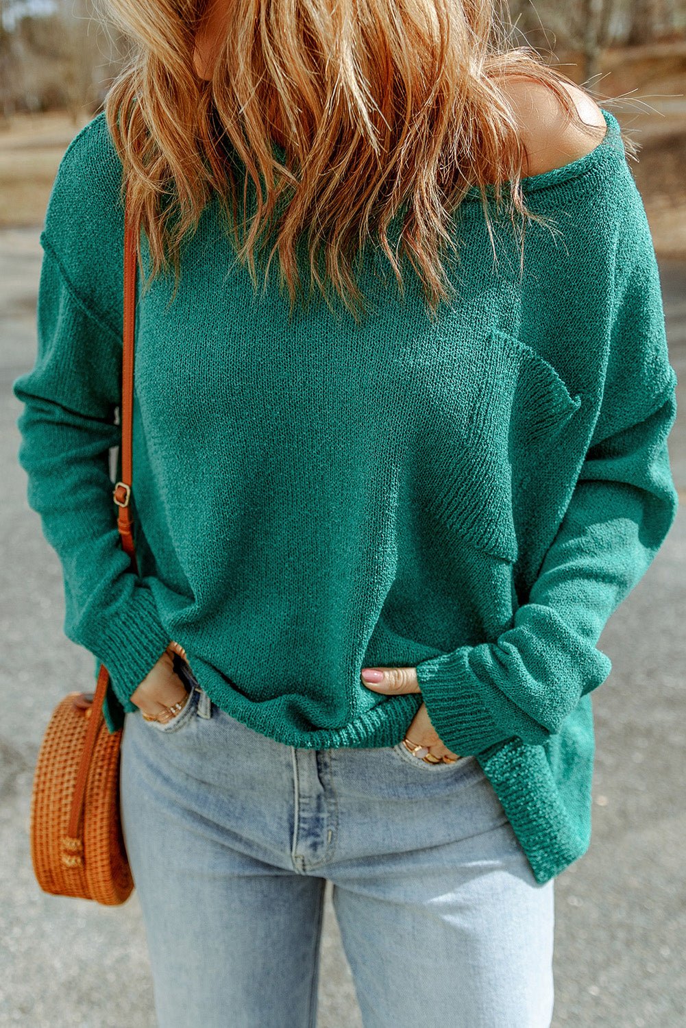 Weekend Buttoned Sweater