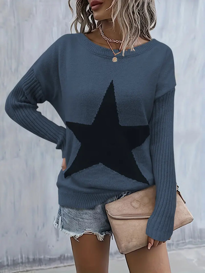 Relaxed Cable Sweater