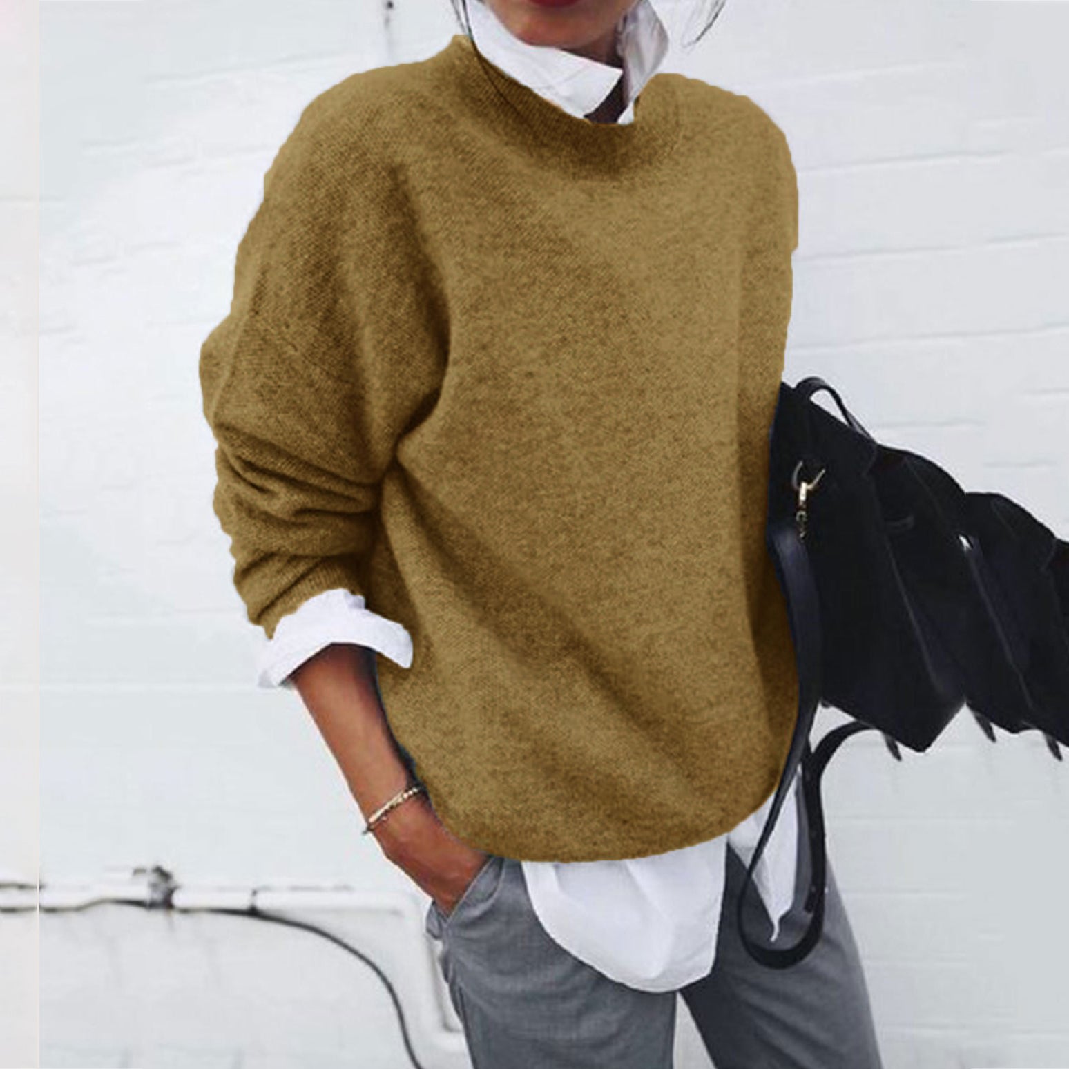 Weekend Ribbed Sweater
