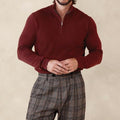 Textured Striped Sweater