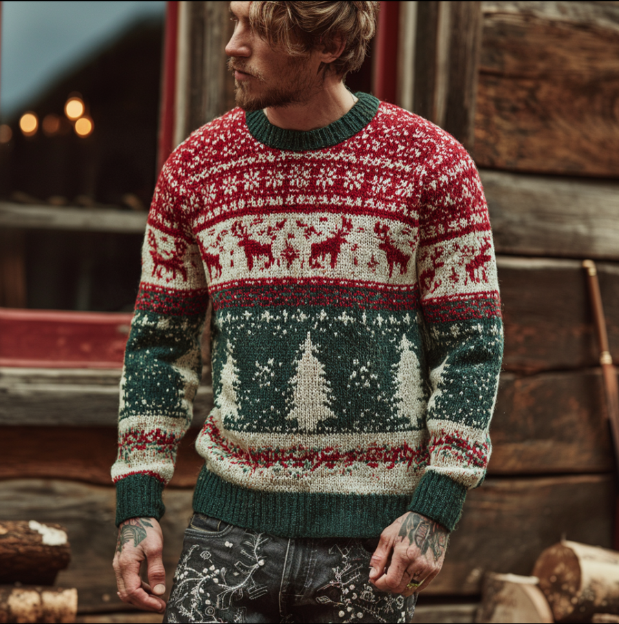 Easy Cropped Sweater