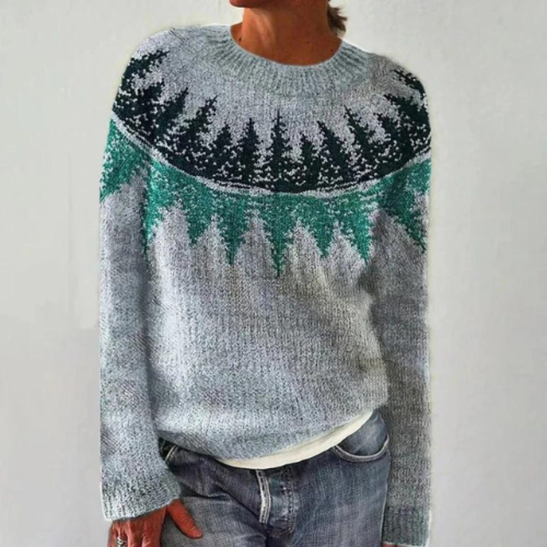 Relaxed Cable Sweater