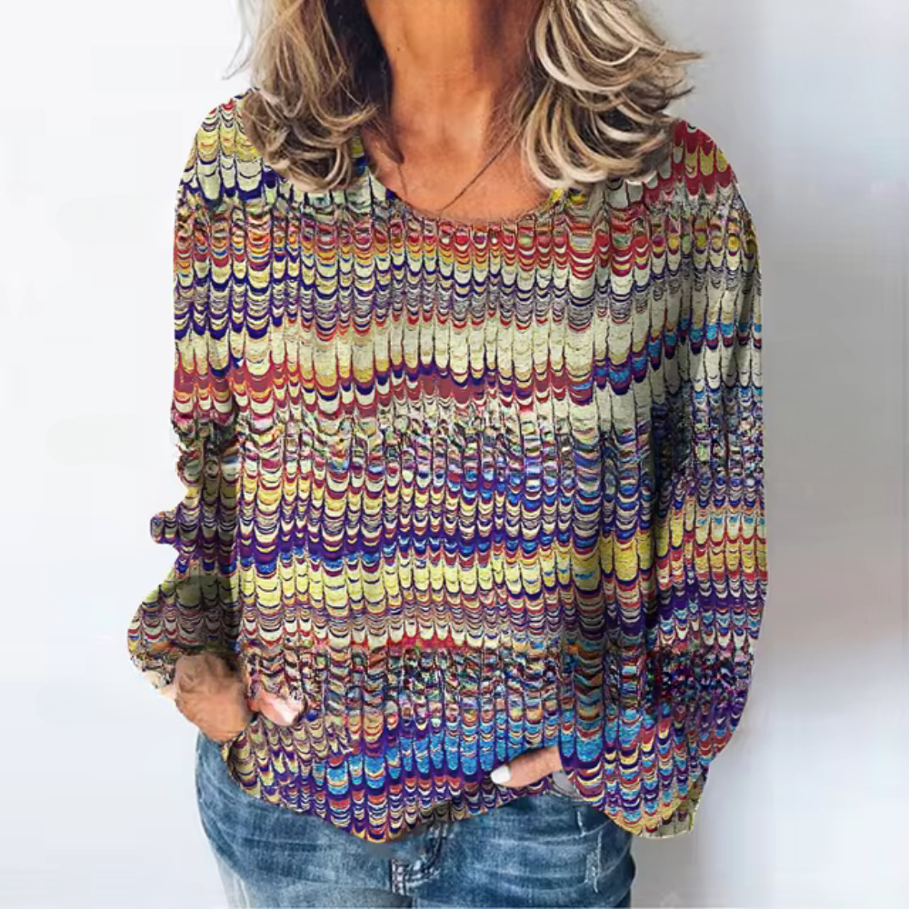 Relaxed Buttoned Sweater