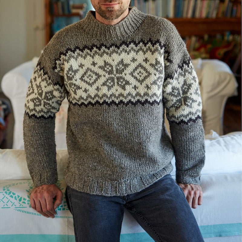 Textured Knit Sweater