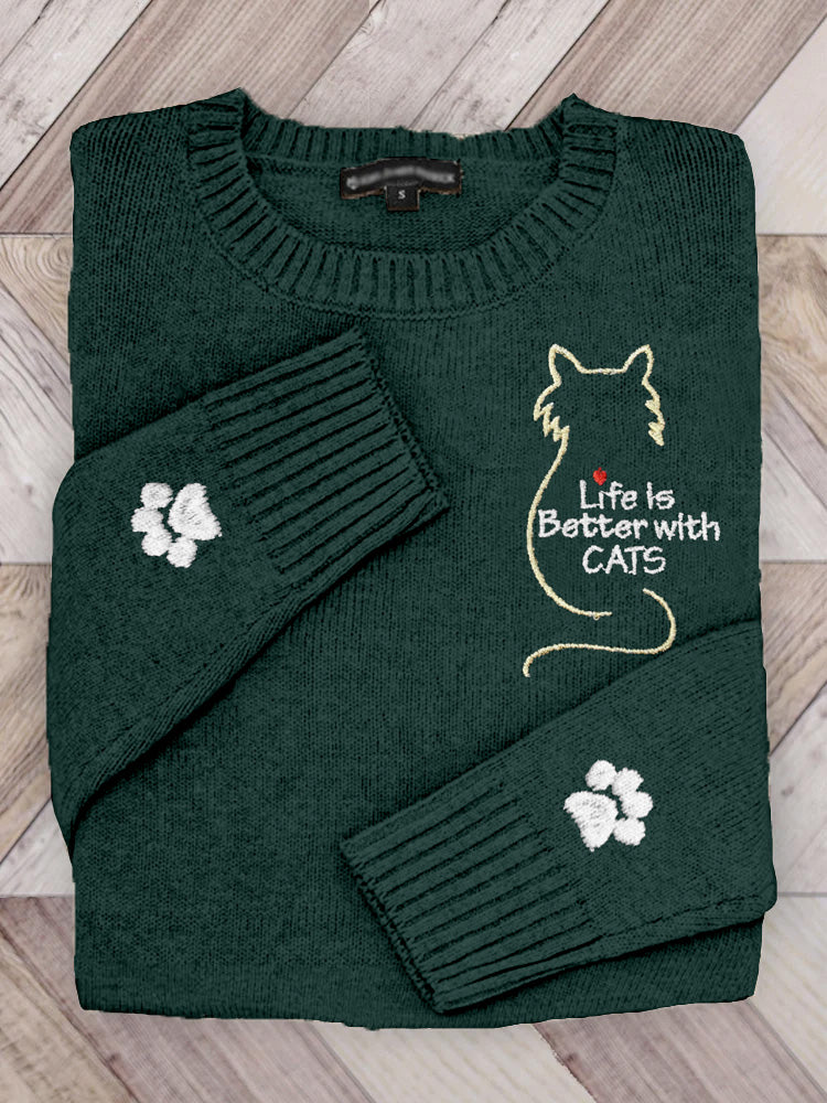 Soft Buttoned Sweater