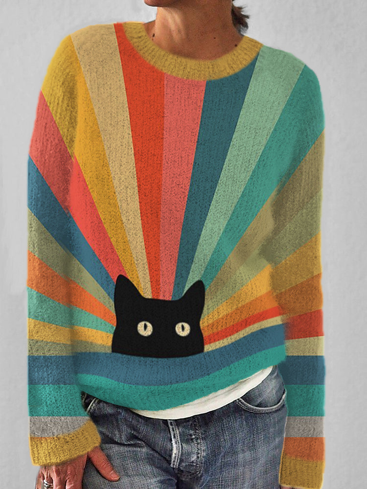 Casual Ribbed Sweater