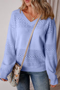 Casual V-Neck Sweater