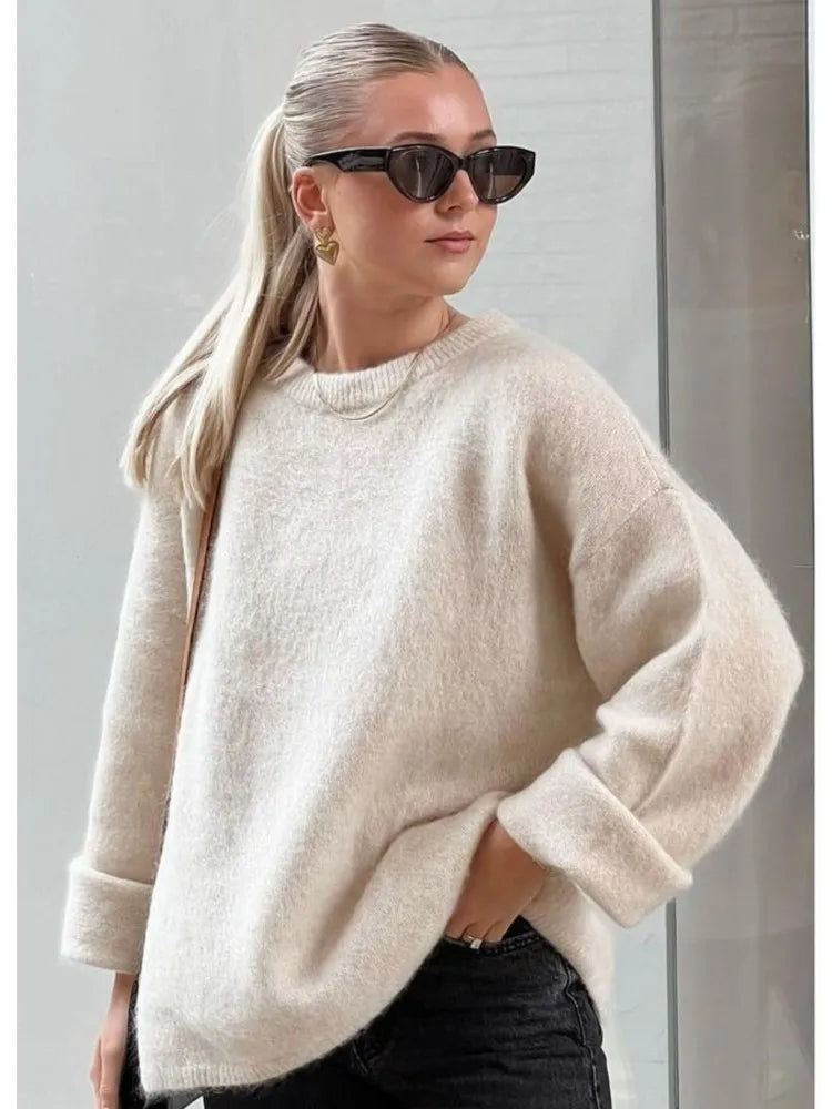 Warm V-Neck Sweater