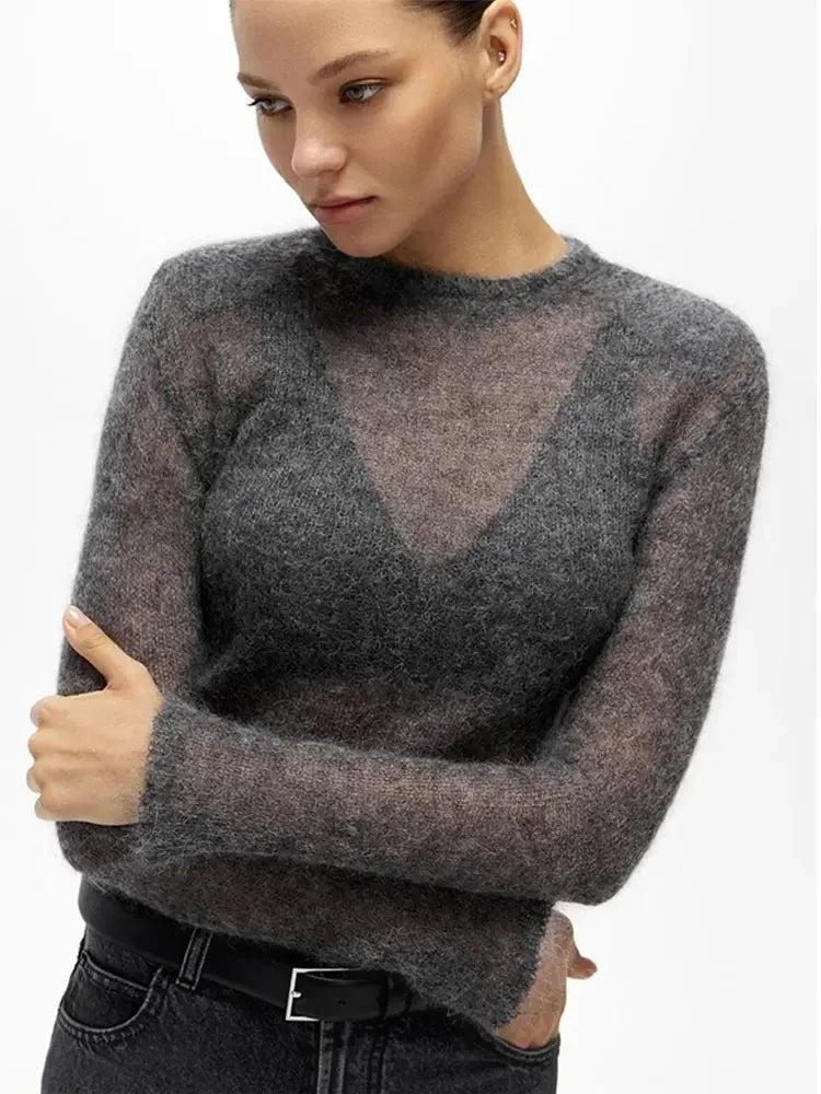 Textured Ribbed Sweater