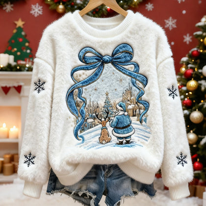 Relaxed V-Neck Sweater