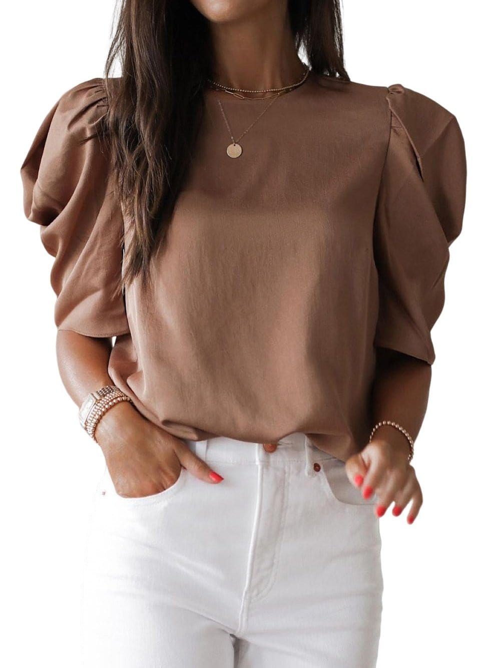 Soft Buttoned Sweater
