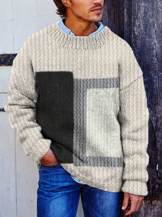 Warm Buttoned Sweater