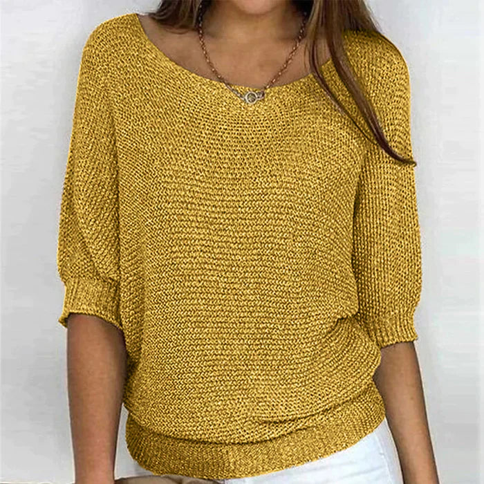 Textured Knit Sweater