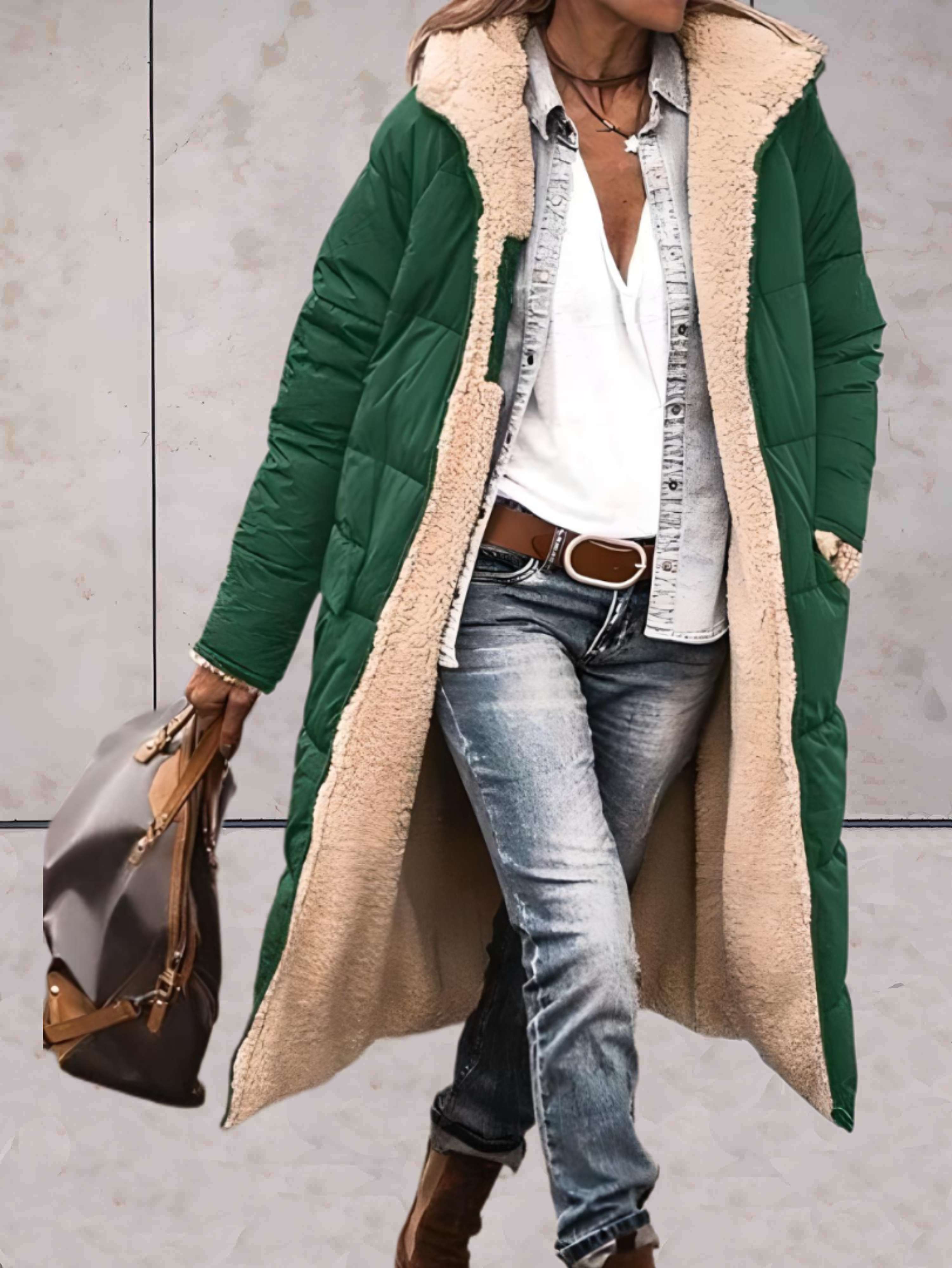 Elegant Belted Coat