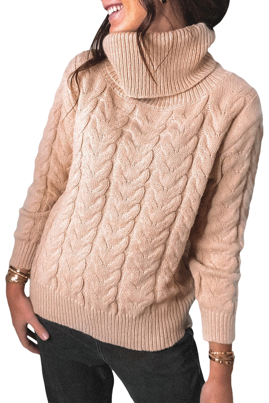 Warm Buttoned Sweater