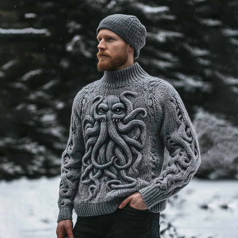 Warm Buttoned Sweater