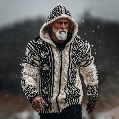 Textured Cable Sweater