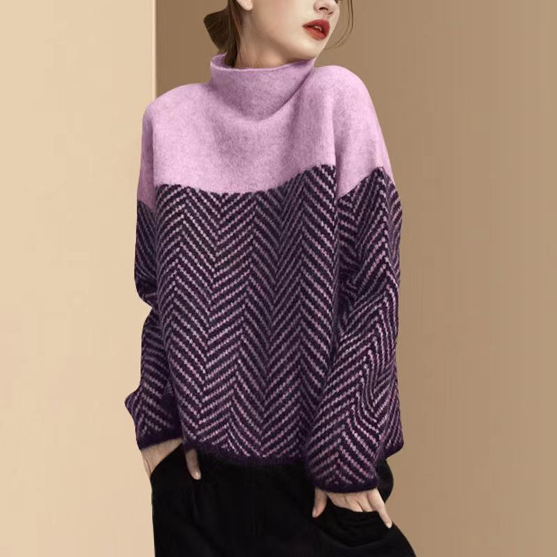 Casual Cropped Sweater