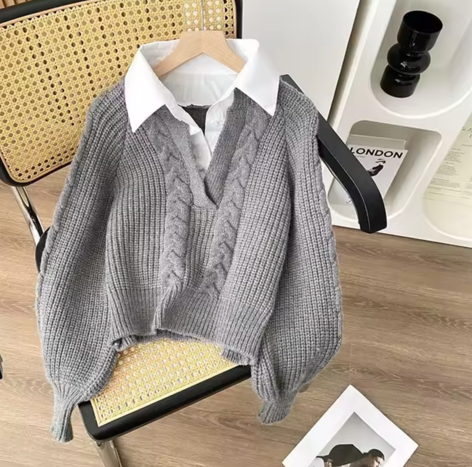 Casual Textured Sweater