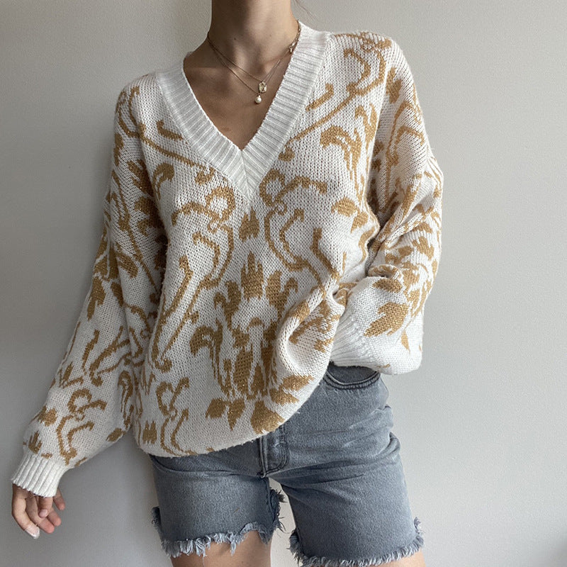Textured Knit Sweater