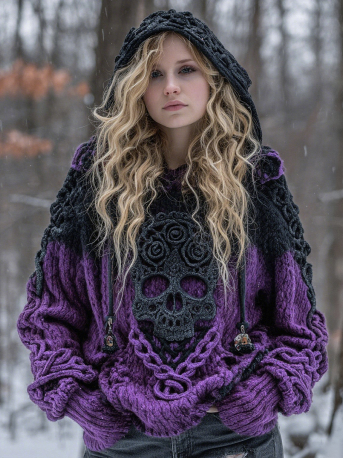 Warm Cropped Sweater