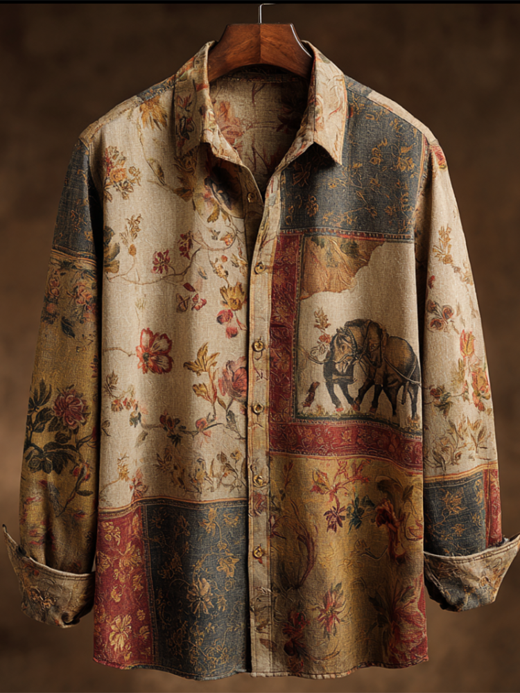 Relaxed Long-Sleeve Shirt