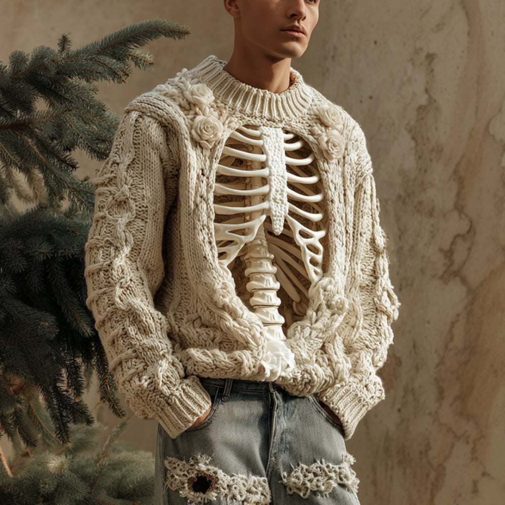 Warm Buttoned Sweater