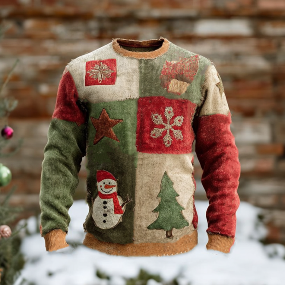 Textured Cable Sweater