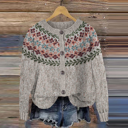 Textured Cable Sweater