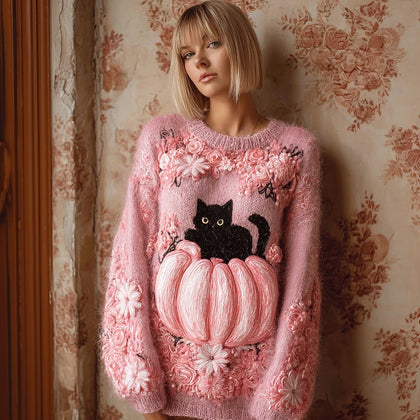 Relaxed Buttoned Sweater