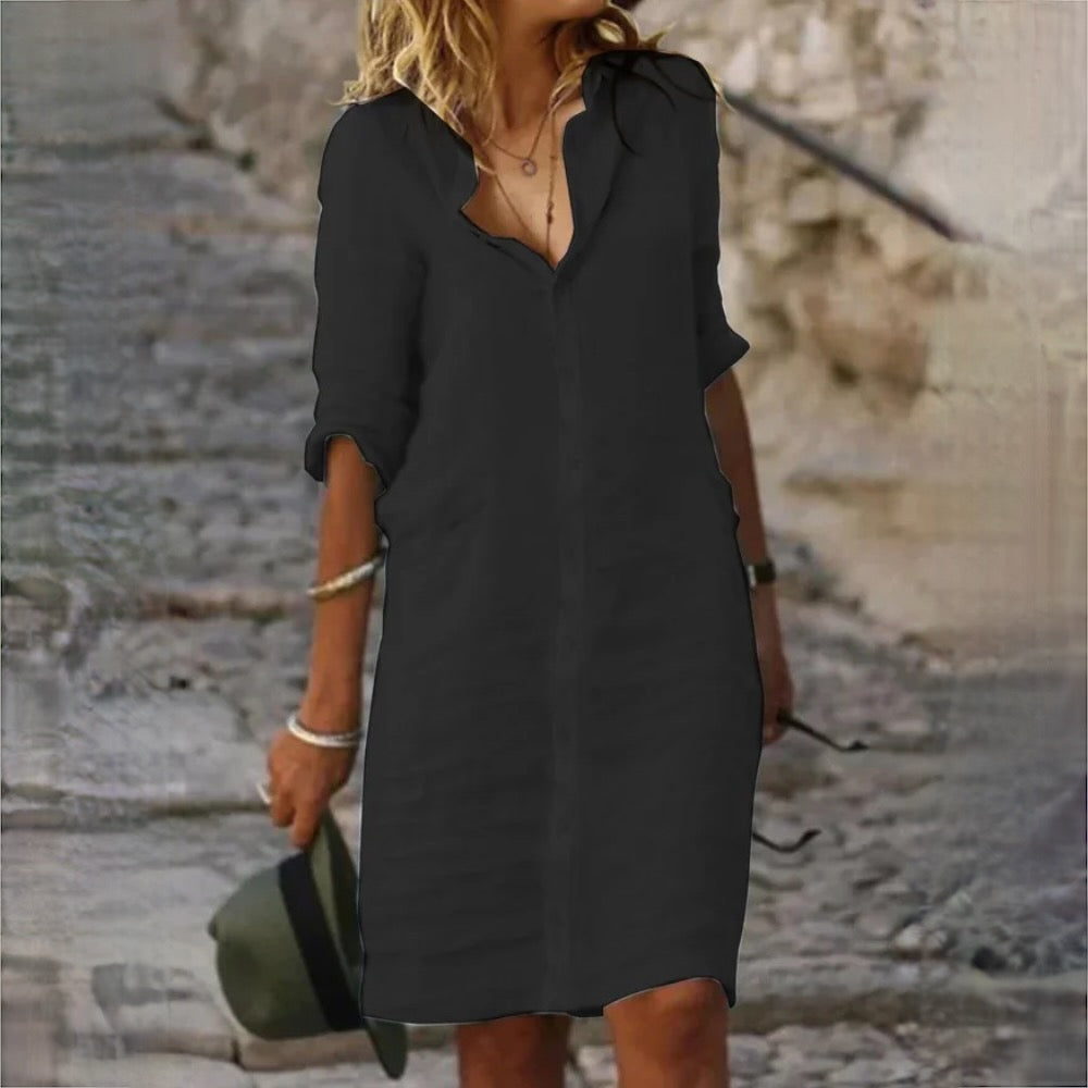 Flowing Cotton Dress