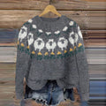 Textured Knit Sweater