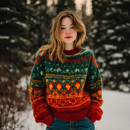 Classic Cropped Sweater