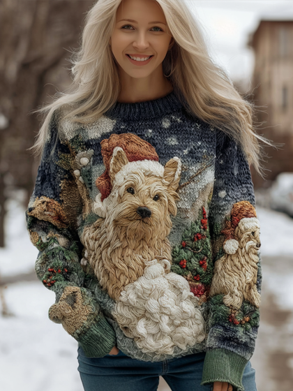 Casual V-Neck Sweater