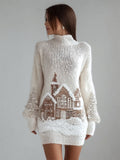 Textured Cropped Sweater