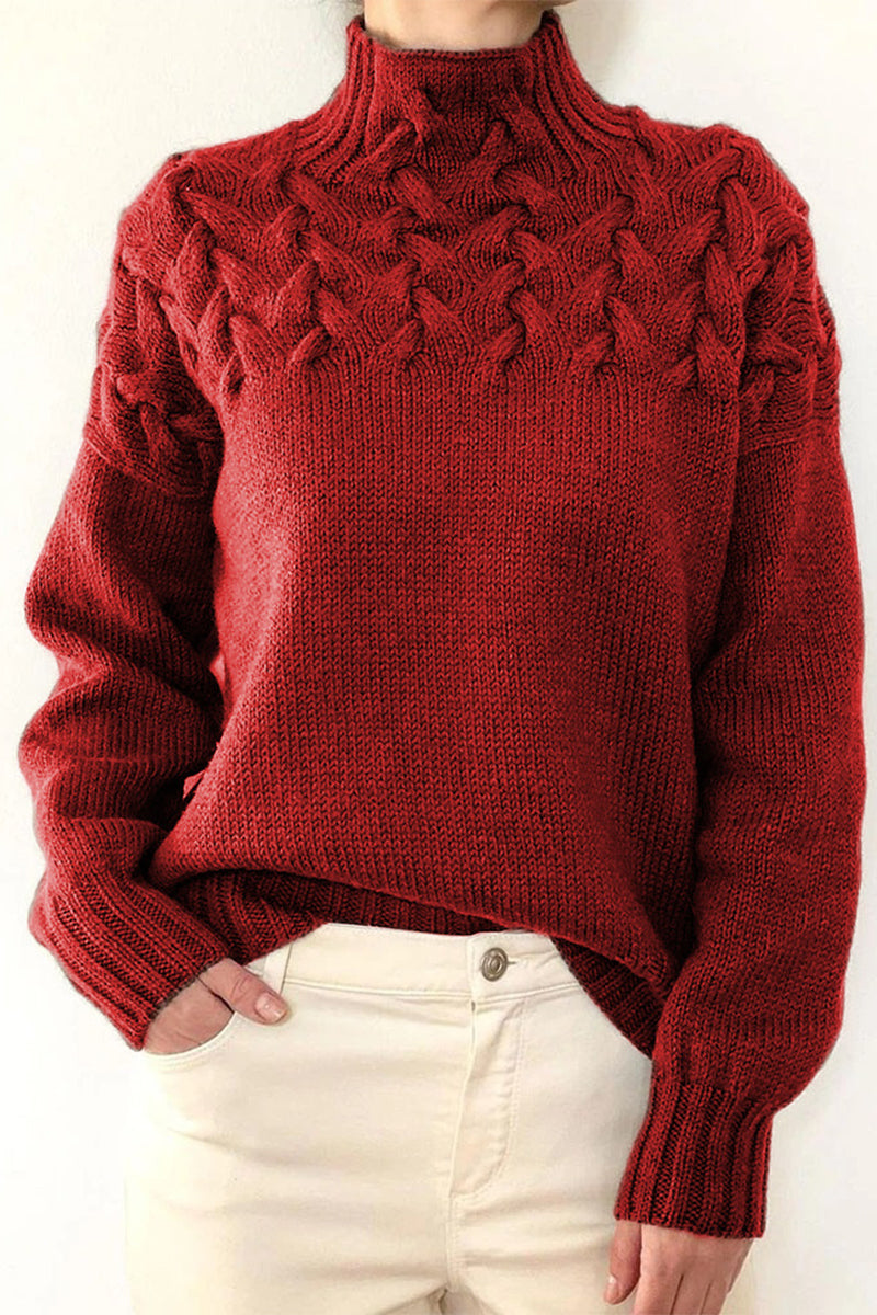 Relaxed Textured Sweater