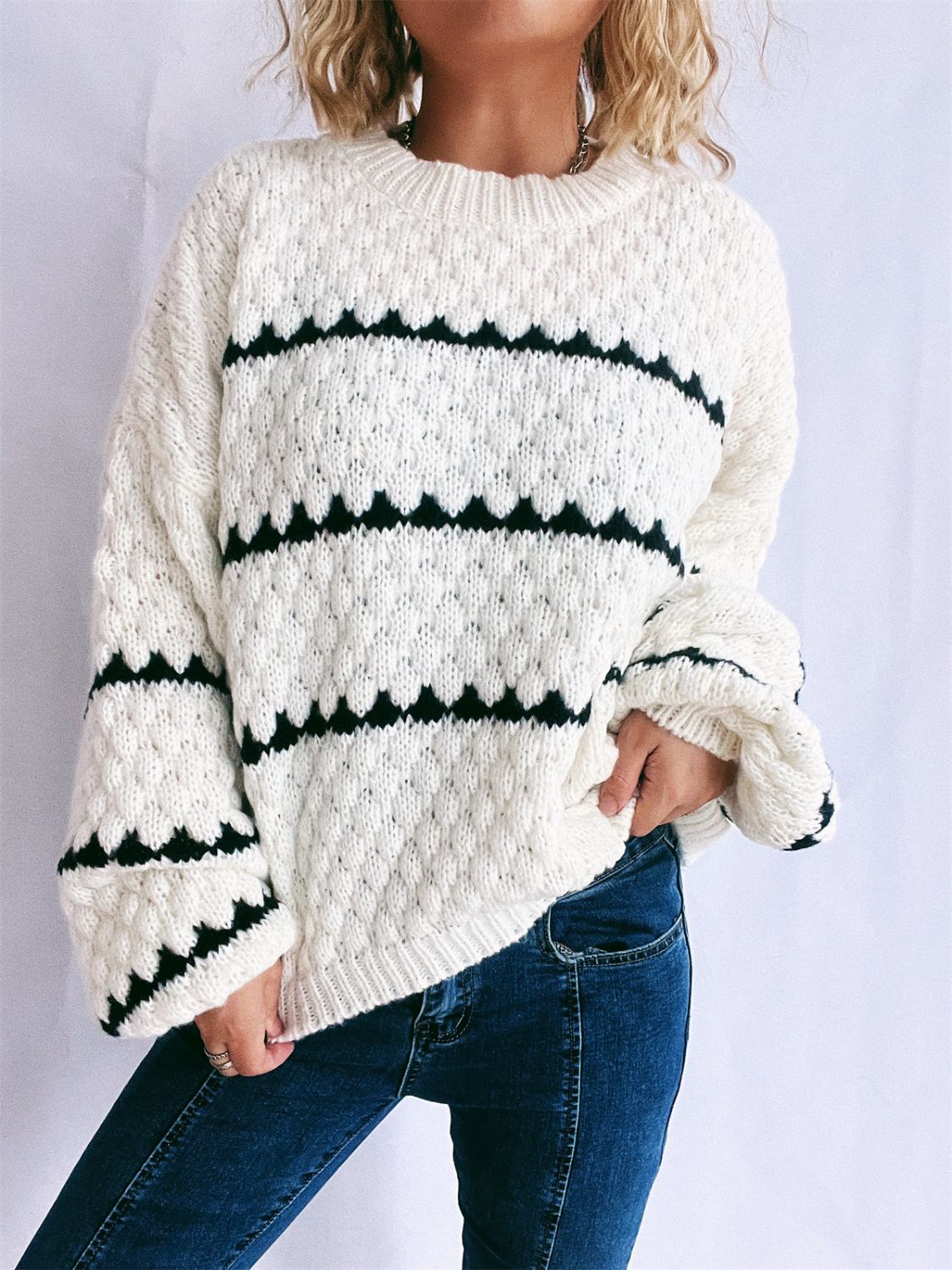 Warm Cropped Sweater