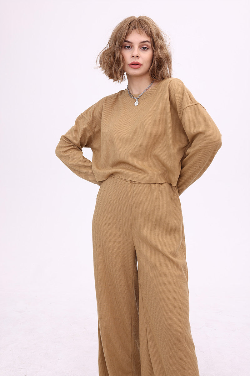 Relaxed Cropped Sweater